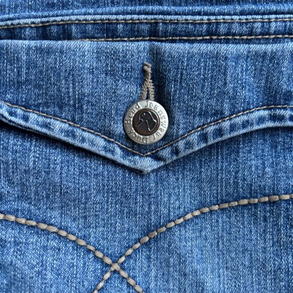 Duck Head Women’s Jeans Size 6P – Bootcut Stretch Denim, Medium Wash - Picture 2 of 5
